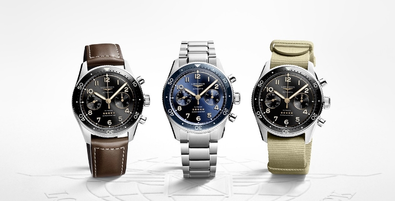 秉承先鋒精神,浪琴表推出先行者系列飛返計時腕表(圖) 秉承先鋒精神,浪琴表推出先行者系列飛返計時腕表(圖)